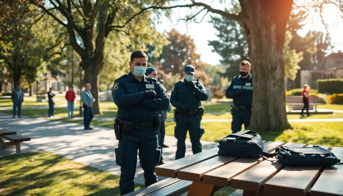 Intervento della polizia a Rescaldina: fermato lo spaccio nel parco