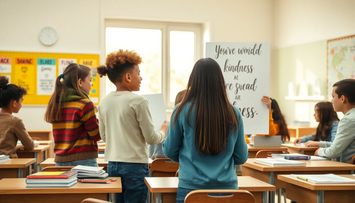 L’importanza della gentilezza nelle scuole: un progetto innovativo