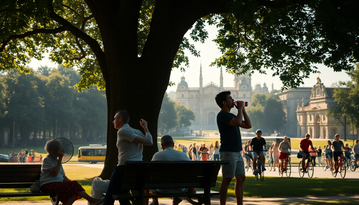 Milano affronta un’emergenza calore con il Piano Caldo 2025