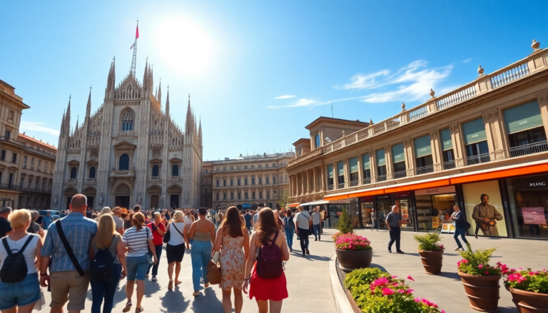 Milano: la sorprendente risalita nelle mete estive