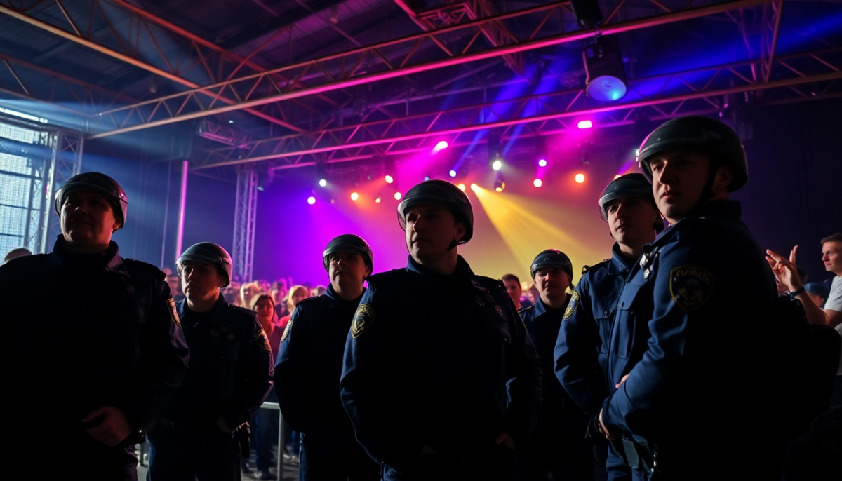 Néza arrestato al Carroponte per aggressione a poliziotti durante un concerto