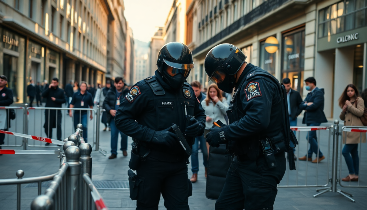 Rapine di lusso a Milano: arrestati due sospetti