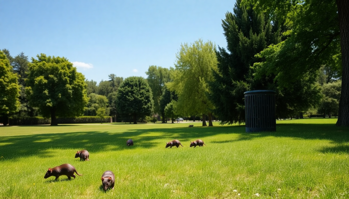 Ratti al Parco della Costituzione: come affrontare l’infestazione