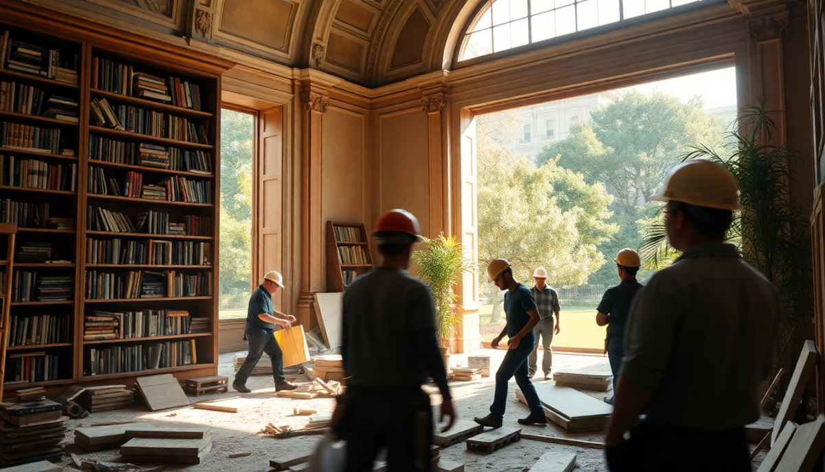 Ristrutturazione della biblioteca: cosa significa per la comunità