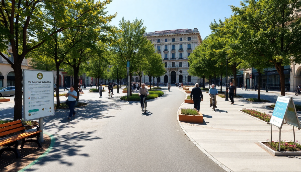 Rivoluzione urbana a Milano: strade sicure e accessibili per tutti