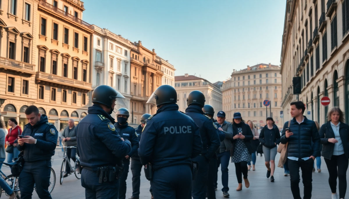 Sicurezza a Milano: diminuzione dei reati e preoccupazione dei cittadini nel 2025