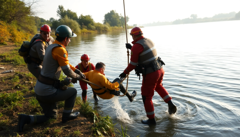 Uomo di 69 anni salvato da annegamento in canale a Parabiago