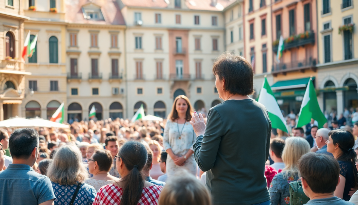 Valentina Cognetta presenta la nuova giunta comunale di Robecchetto con Induno