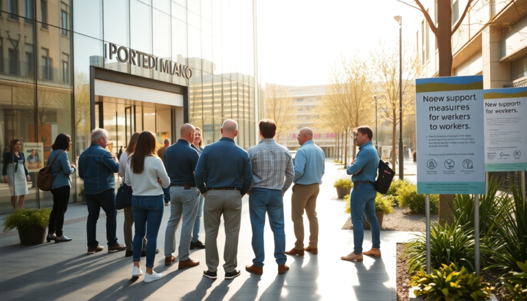 Accordo per il futuro dei lavoratori al centro commerciale Porte di Milano