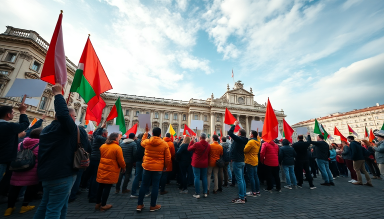Analisi delle recenti manifestazioni a Milano contro il governo locale