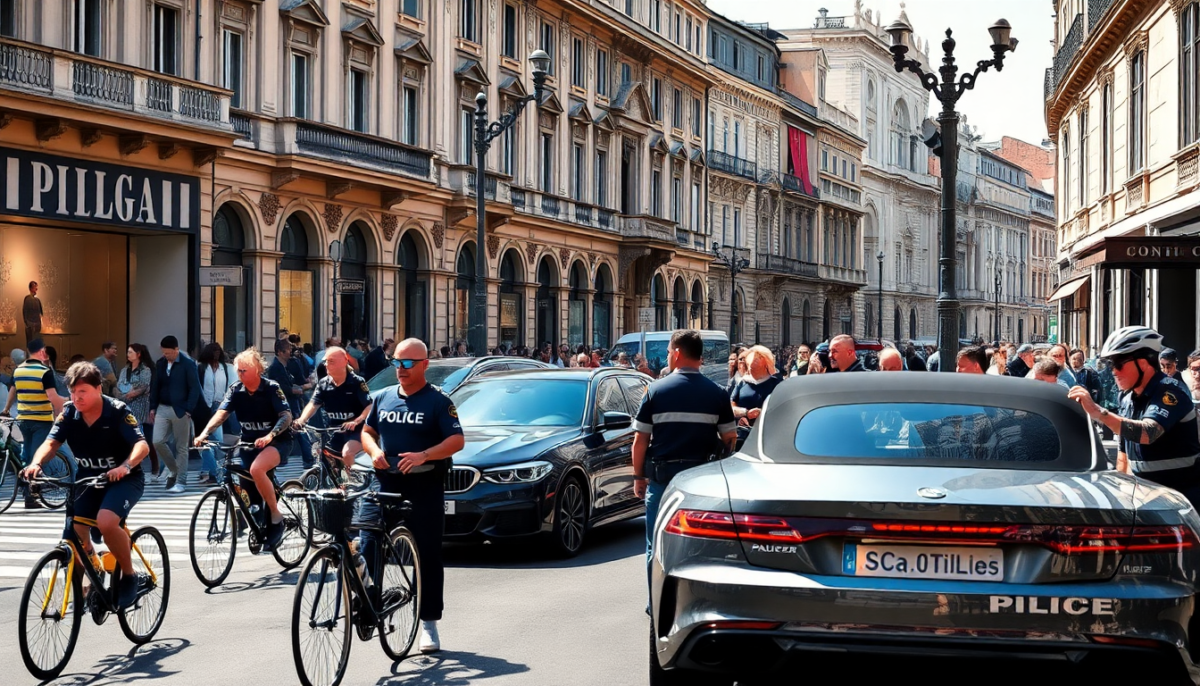 Analisi di una rapina a Milano e le implicazioni per la sicurezza urbana