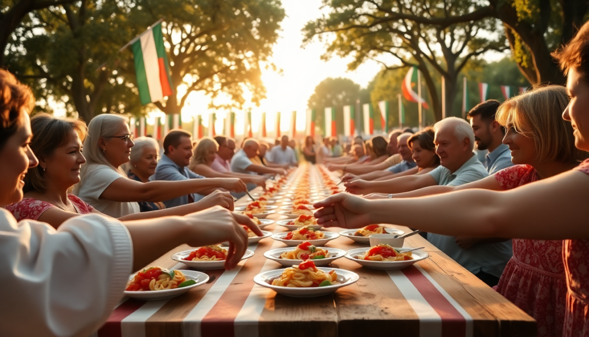 Celebrare la pastasciutta antifascista: un momento di unità e riflessione