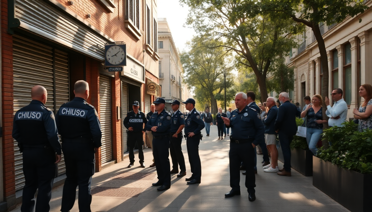Chiusura di un bar a Milano: traffico di droga e sicurezza pubblica