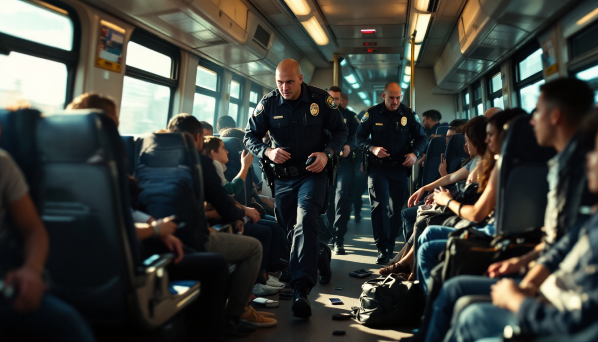 Come la Polizia ha sventato un furto su treno con rapide azioni