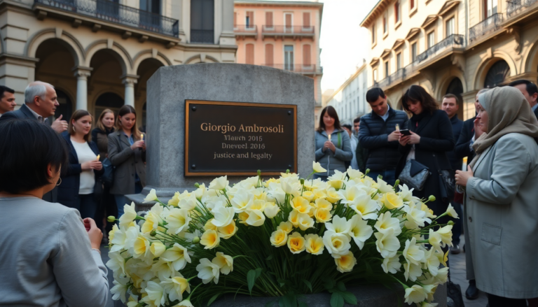 Commemorazione di Giorgio Ambrosoli a Milano: significato e rilevanza