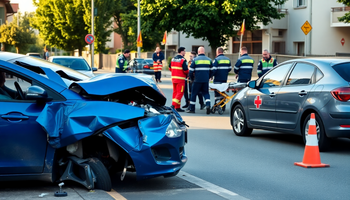 Dettagli sull’incidente stradale di Parabiago e le sue conseguenze