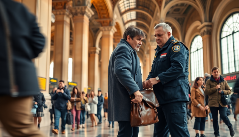 Furto sventato alla stazione Centrale: arrestato un uomo