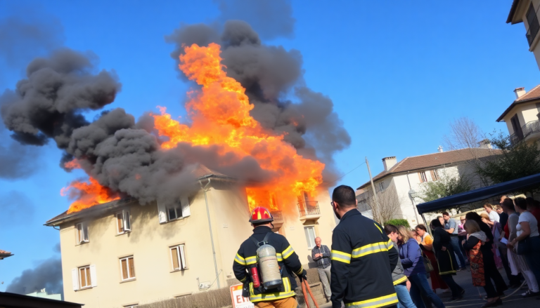 Incendio a Cuggiono: i dettagli e le conseguenze dell’incidente