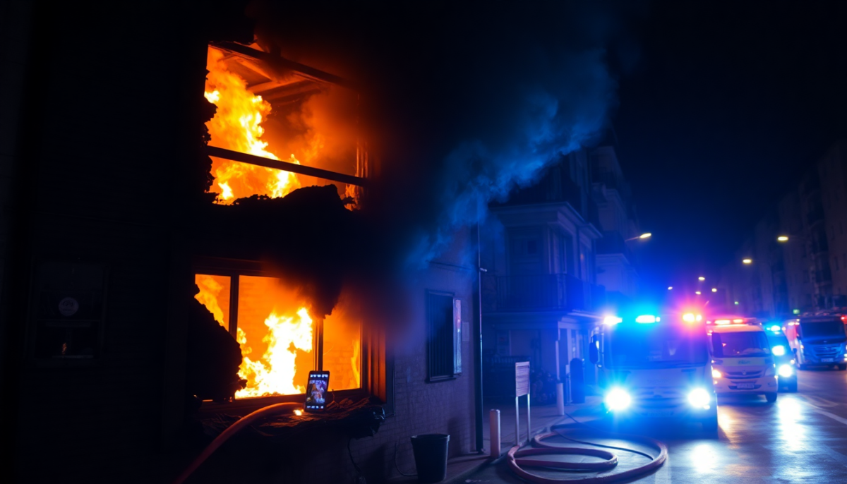 Incendio in condominio a Sesto San Giovanni: una vittima in un tragico rogo