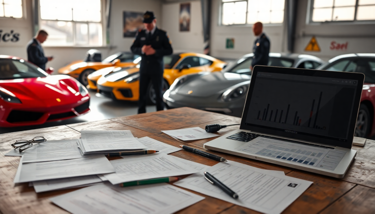 Indagine sulle frodi fiscali nel settore automobilistico di lusso