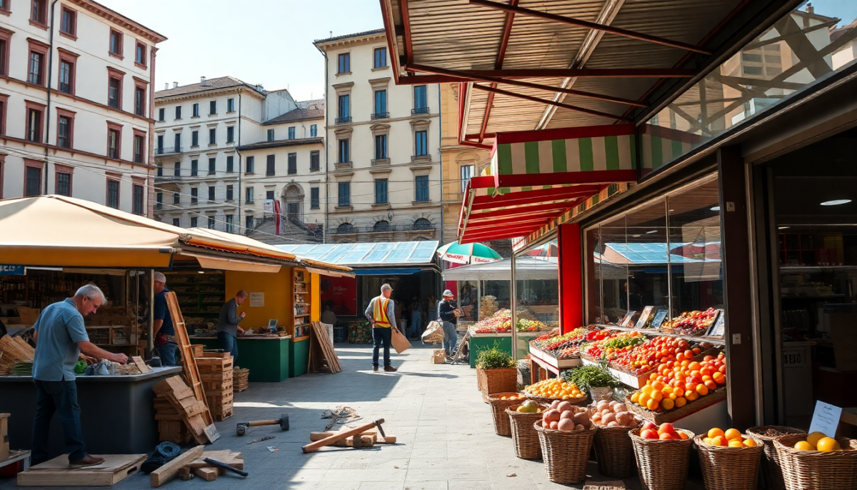 Interventi di riqualificazione per un mercato più sostenibile