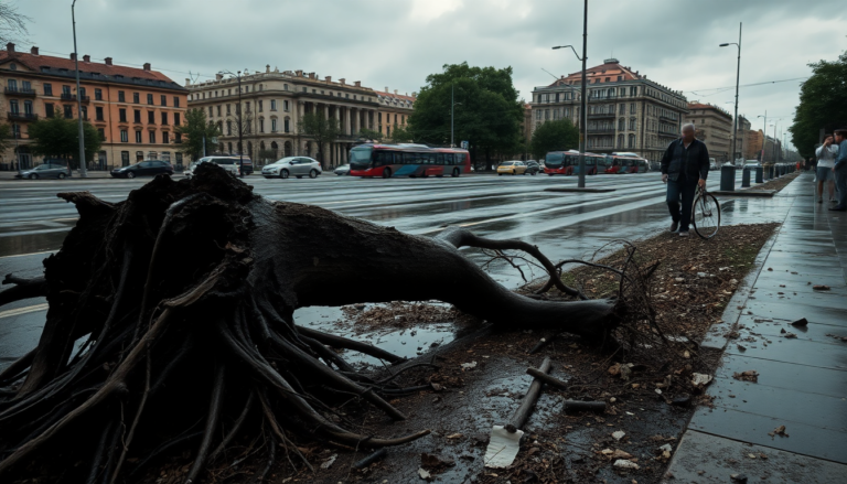 La furia del maltempo a Milano: morti e disagi nei trasporti