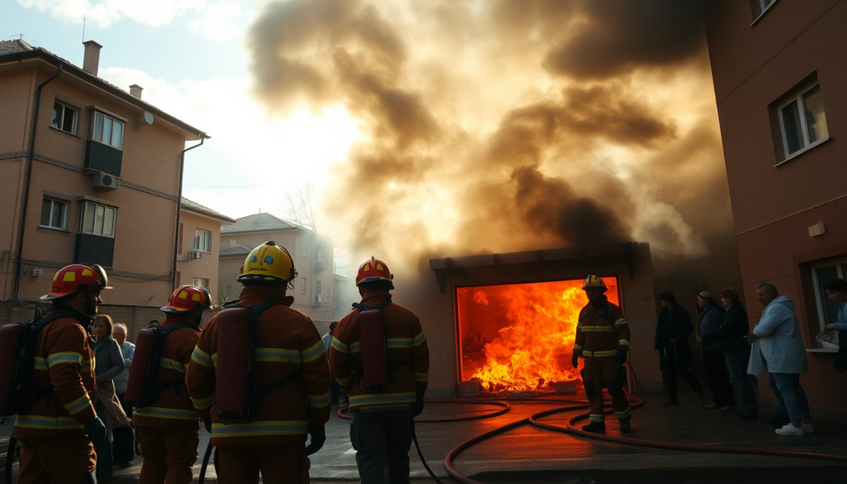 Lezioni da un incendio in un box a Buscate