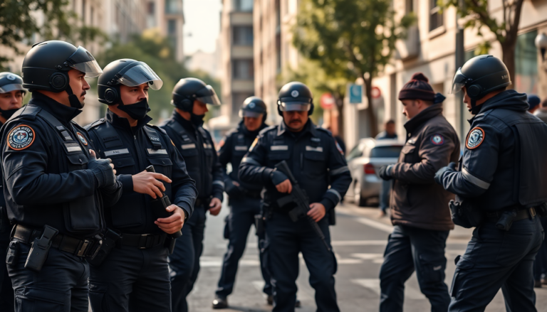 Milano: aggressione a scopo di rapina e le forze dell’ordine in azione