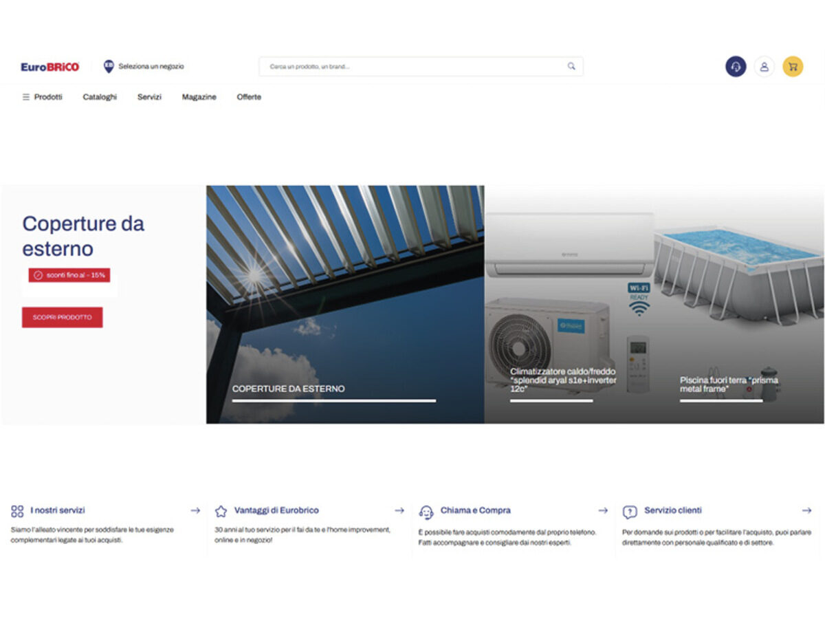 EuroBrico, un nuovo sito per un’esperienza ancora più semplice e personalizzata