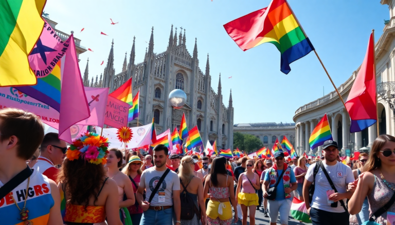 Pride di Milano 2023: analisi della partecipazione e dei messaggi chiave