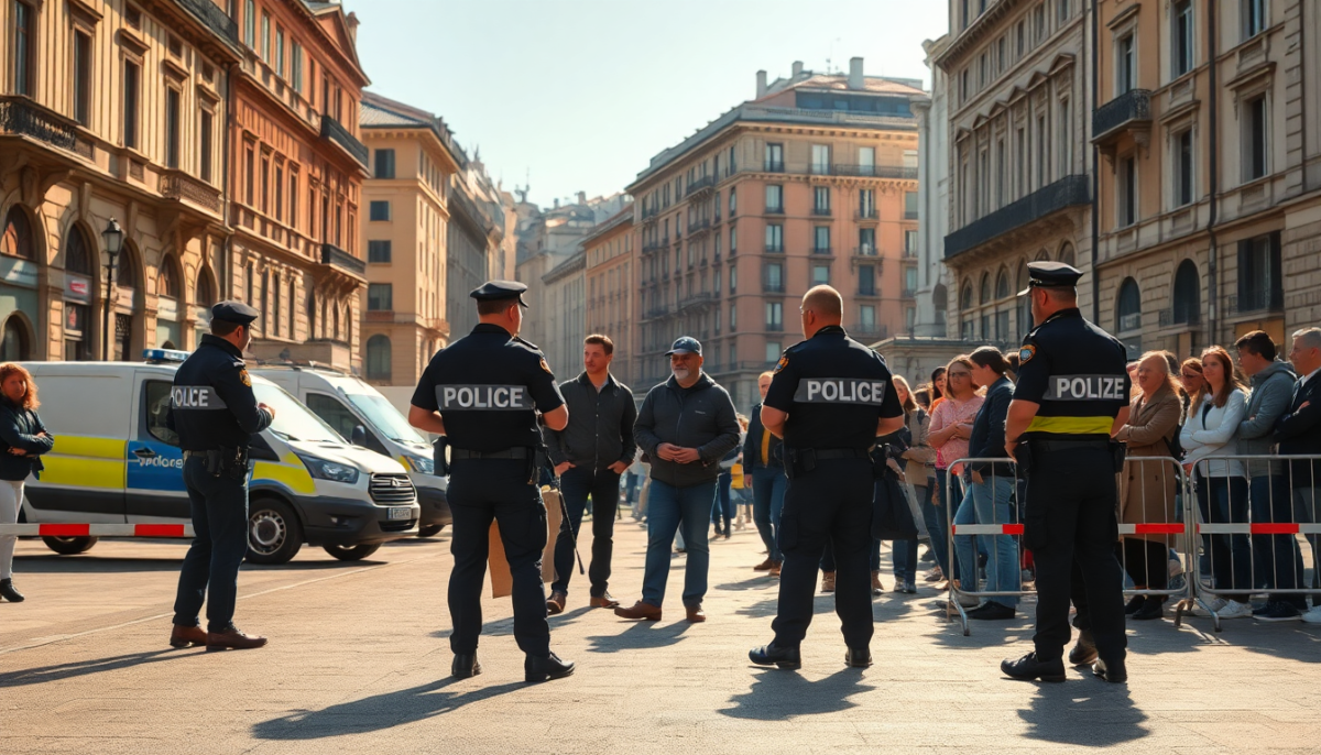 Rapina a mano armata a Milano: intervento efficace della polizia