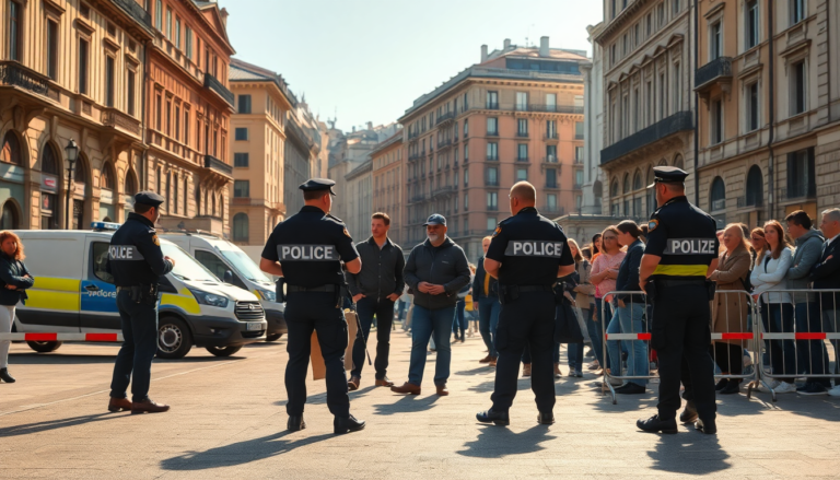 Rapina a mano armata a Milano: intervento efficace della polizia