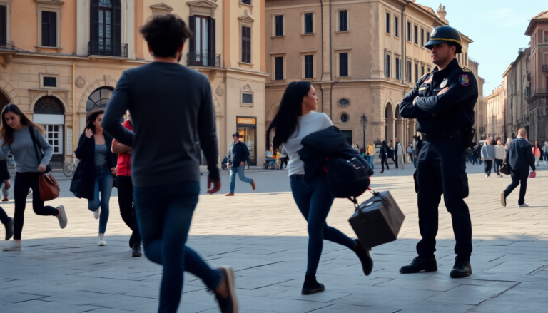 Rapina violenta a Vigevano: un’analisi della sicurezza urbana