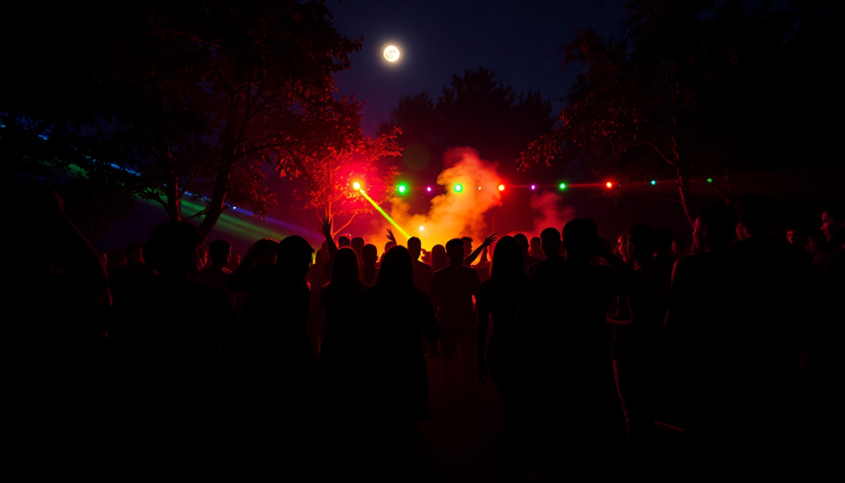 Rave party a Ozzero: tra divertimento e ordine pubblico