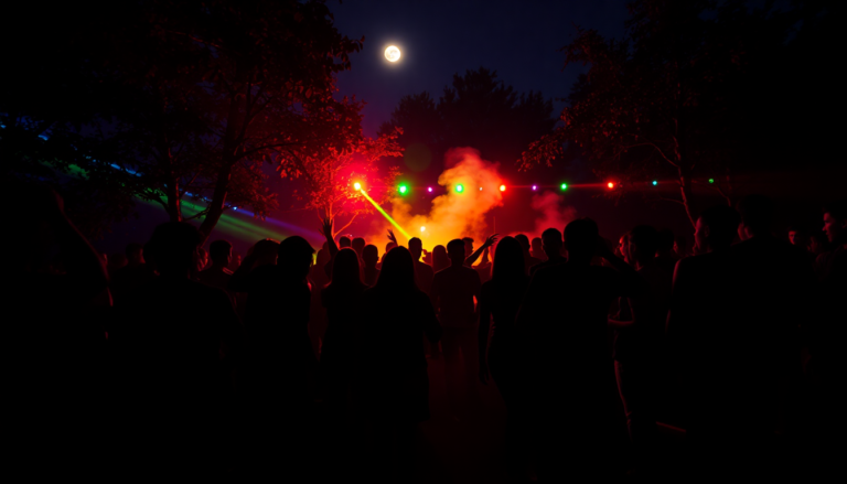 Rave party a Ozzero: tra divertimento e ordine pubblico