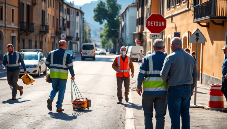 Riapertura della viabilità a Legnano dopo l’intervento dei tecnici