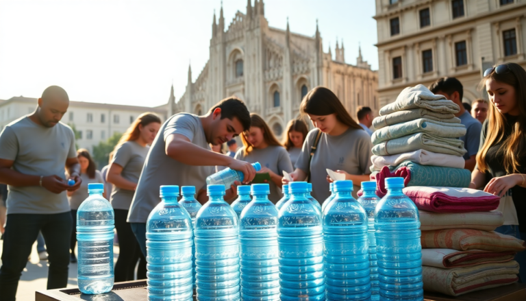 Solidarietà estiva per i senza dimora a Milano: un’iniziativa da seguire