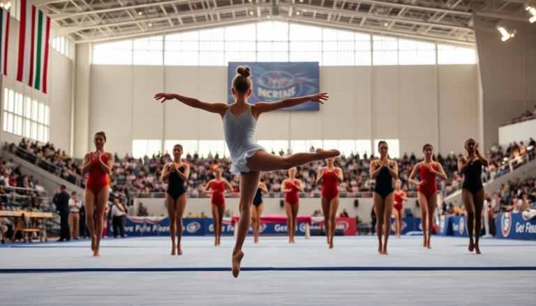 Successi della Nervianese nel campionato nazionale di ginnastica