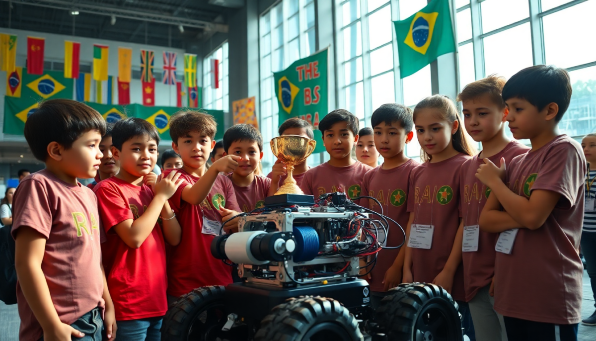 Successo alla Robocup: come un gruppo di giovani innovatori ha conquistato il Brasile