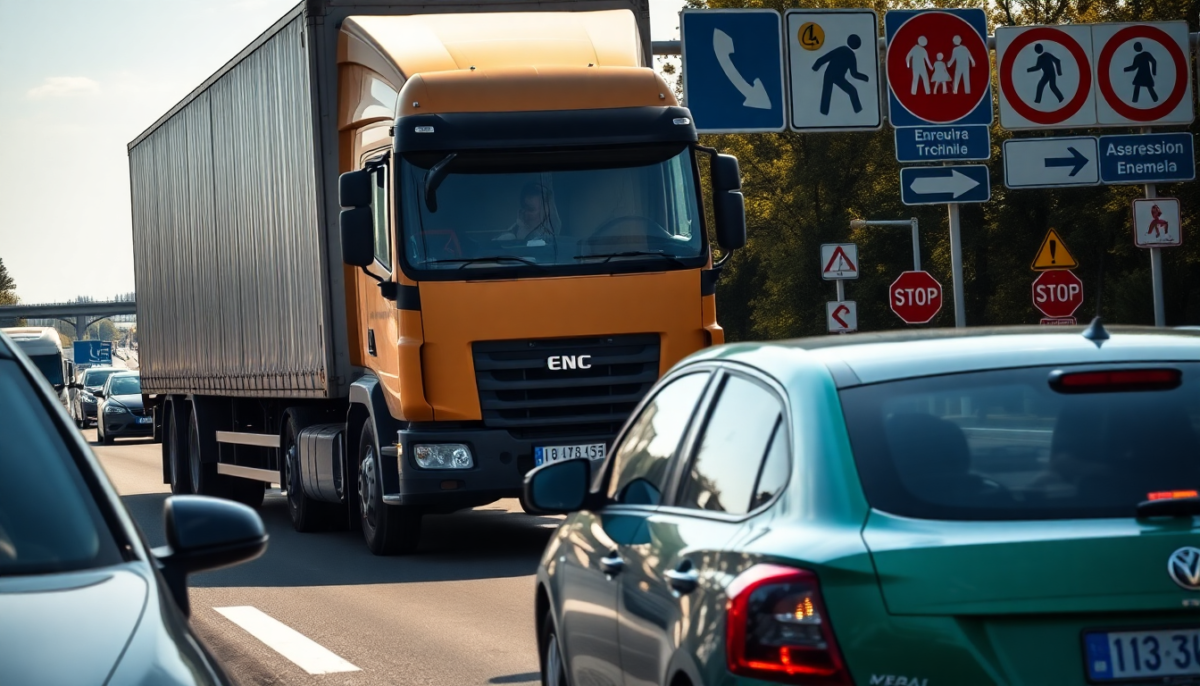 Camion contromano a Pavia: un episodio preoccupante di inciviltà stradale