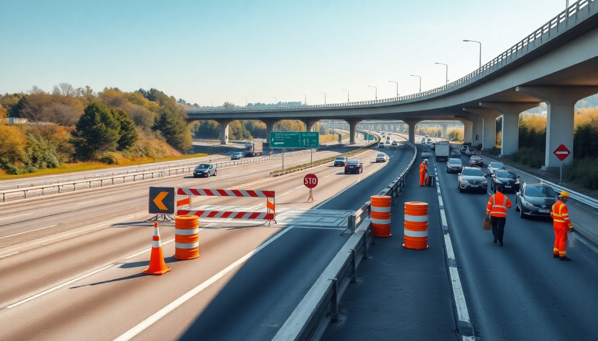 Dettagli sulle chiusure autostradali lungo la A8 e il raccordo di Fiera Milano