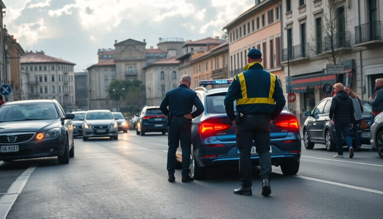 Dinamiche di sicurezza stradale e interventi della polizia a Legnano