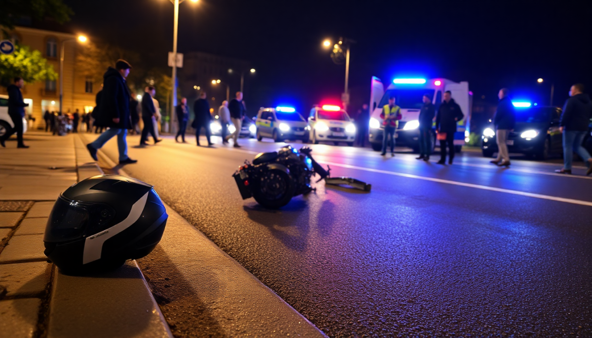 Grave incidente a Magenta: ragazza investita da moto
