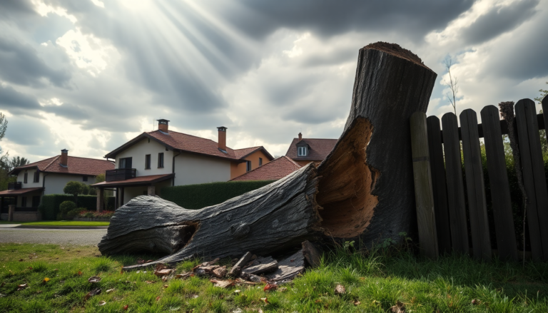 Incidenti naturali: cosa succede quando un fulmine colpisce un albero