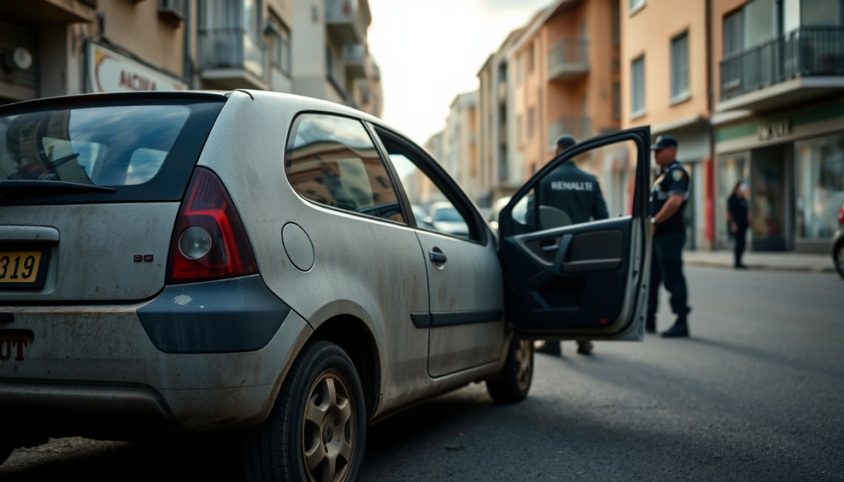 Inseguimenti e reati: cosa ci insegna il caso della Twingo rubata