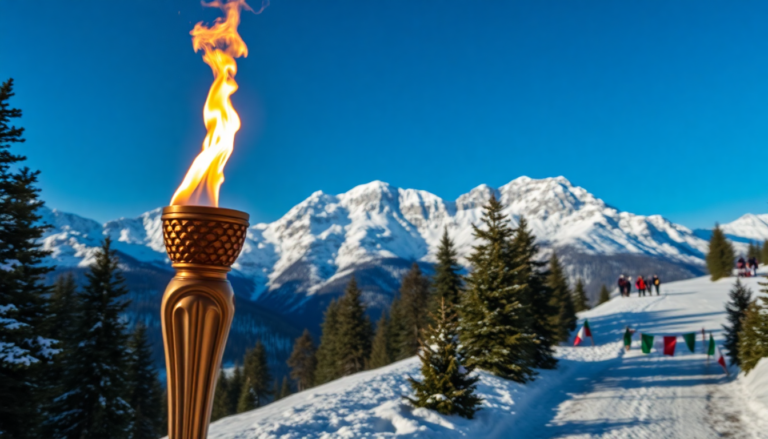 La fiaccola olimpica: simbolo di unità e sfide per Milano Cortina 2026