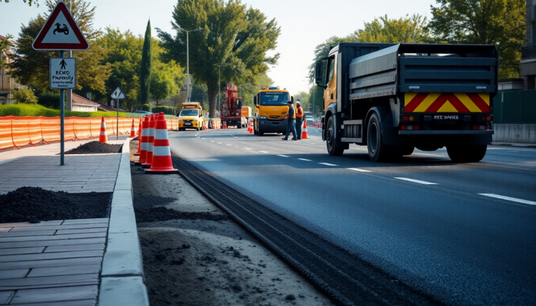 Lavori pubblici a Legnano: asfaltature e marciapiedi per una mobilità sostenibile