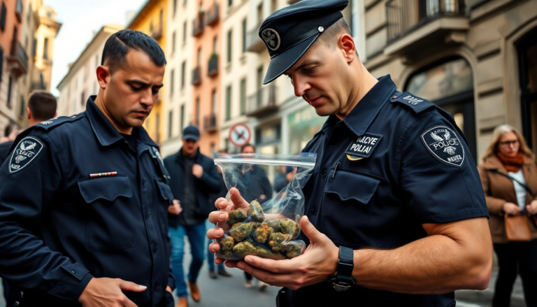 Tra fuga e arresto: un caso di spaccio di droga a Milano