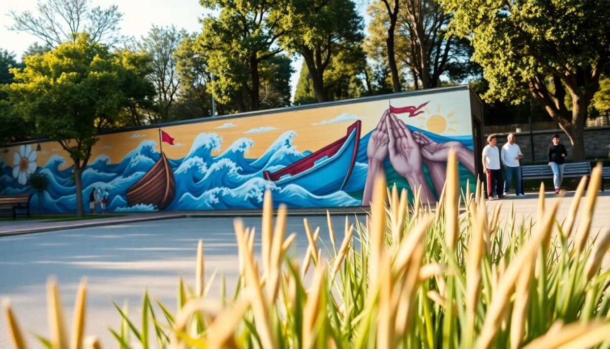 Il murale in memoria di Alan Kurdi e le politiche migratorie in Italia