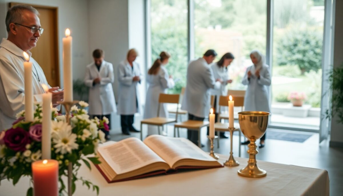 La visita dell’arcivescovo Delpini all’Hospice di Garbagnate